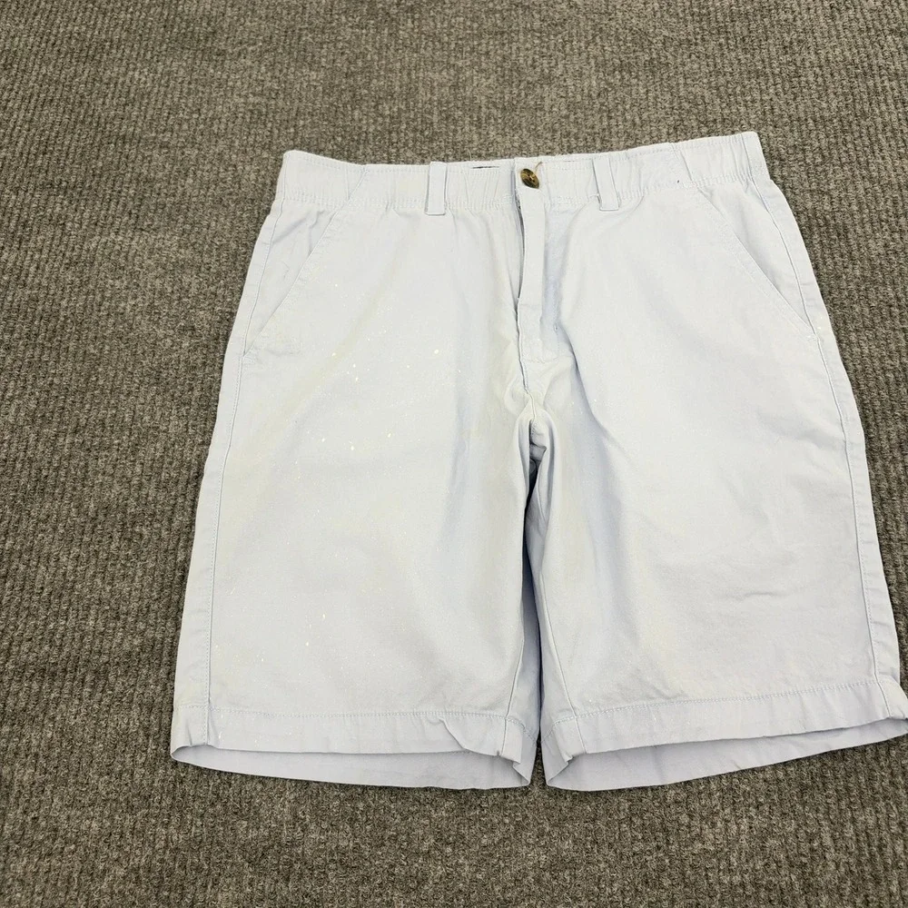 Architect Deck Shorts Mens 31 Blue Cotton Blend Activeflex Casual Summer‎ Style